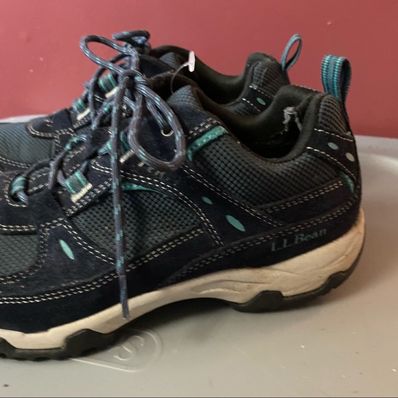 L.L. Bean Shoes Ll Bean Trail Model Hiker 4 Wp Low Carbon Navy Deep Lagoon Hiking Sneakers